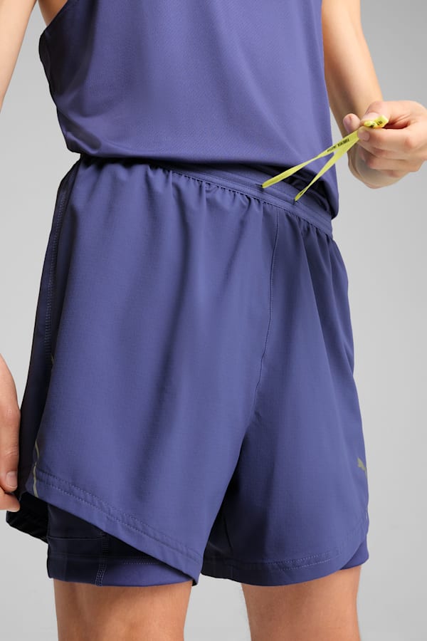 ULTRAWEAVE 2-in-1 5" Running Shorts Men, Blue Crystal, extralarge